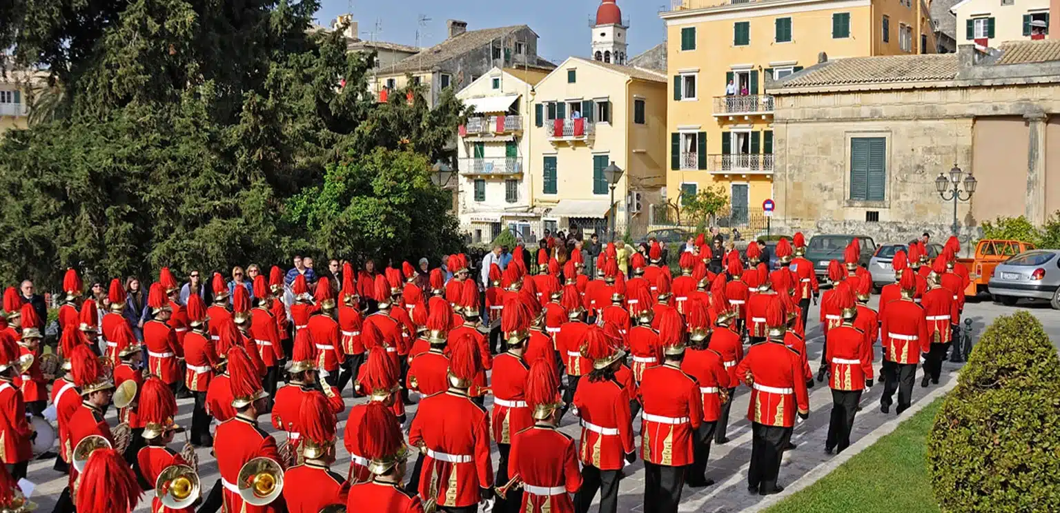 music bands is the core of Corfu Easter celebrations